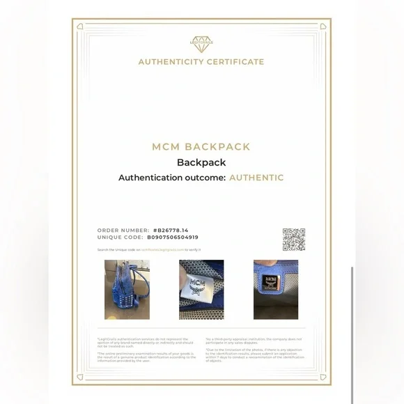 MCM Backpack - Picture 16 of 16